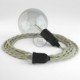 Crea tu Snake Algodón Gris pardo TC43 y trae la luz donde tu quieras.