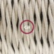 Crea tu Snake Algodón Gris pardo TC43 y trae la luz donde tu quieras.