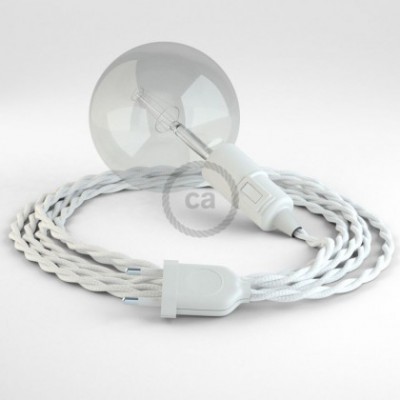 Crea tu Snake Efecto Seda Blanco TM01 y trae la luz donde tu quieras.
