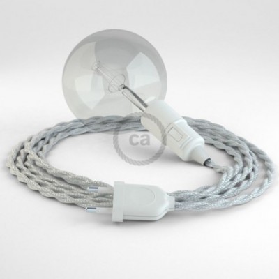 Crea tu Snake Efecto Seda Plateado TM02 y trae la luz donde tu quieras.