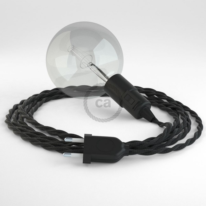 Crea tu Snake Efecto Seda Negro TM04 y trae la luz donde tu quieras.