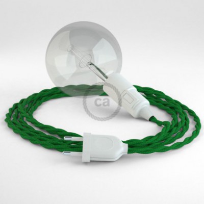 Crea tu Snake Efecto Seda Verde TM06 y trae la luz donde tu quieras.
