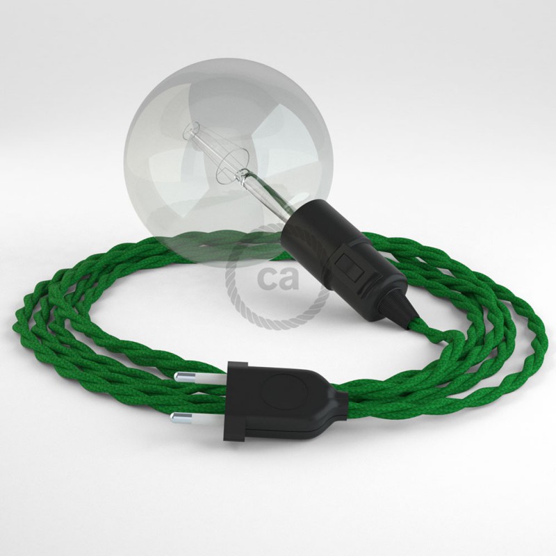 Crea tu Snake Efecto Seda Verde TM06 y trae la luz donde tu quieras.