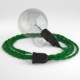 Crea tu Snake Efecto Seda Verde TM06 y trae la luz donde tu quieras.