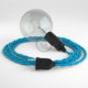 Crea tu Snake Efecto Seda Turquesa TM11 y trae la luz donde tu quieras.