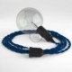 Crea tu Snake Efecto Seda Azul TM12 y trae la luz donde tu quieras.