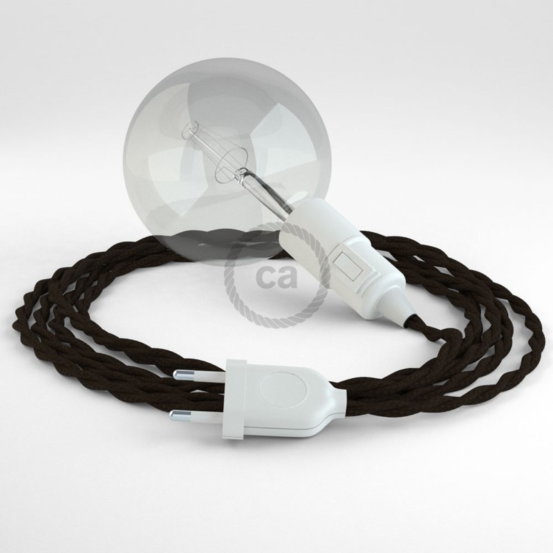 Crea tu Snake Efecto Seda Marrón TM13 y trae la luz donde tu quieras.