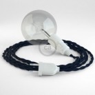 Crea tu Snake Efecto Seda Azul Marino TM20 y trae la luz donde tu quieras.