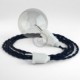 Crea tu Snake Efecto Seda Azul Marino TM20 y trae la luz donde tu quieras.