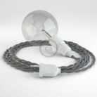 Crea tu Snake Lino Natural Gris TN02 y trae la luz donde tu quieras.