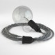 Crea tu Snake Lino Natural Gris TN02 y trae la luz donde tu quieras.