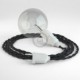 Crea tu Snake Lino Natural Antracita TN03 y trae la luz donde tu quieras.