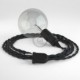 Crea tu Snake Lino Natural Antracita TN03 y trae la luz donde tu quieras.