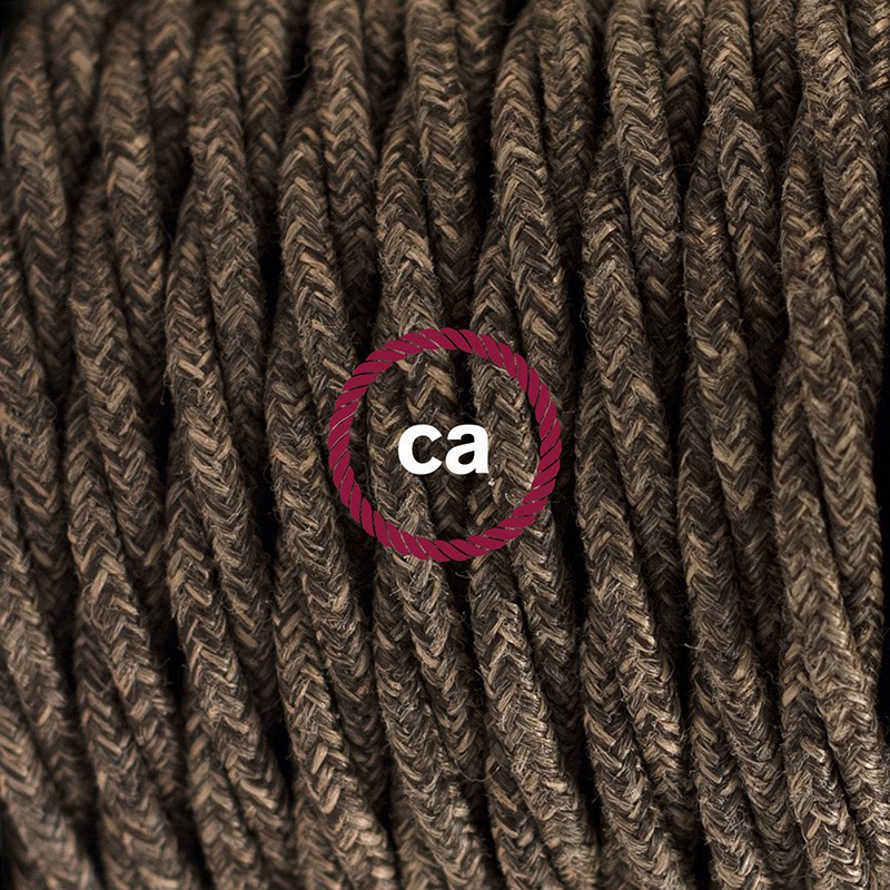 Crea tu Snake Lino Natural Marrón TN04 y trae la luz donde tu quieras.