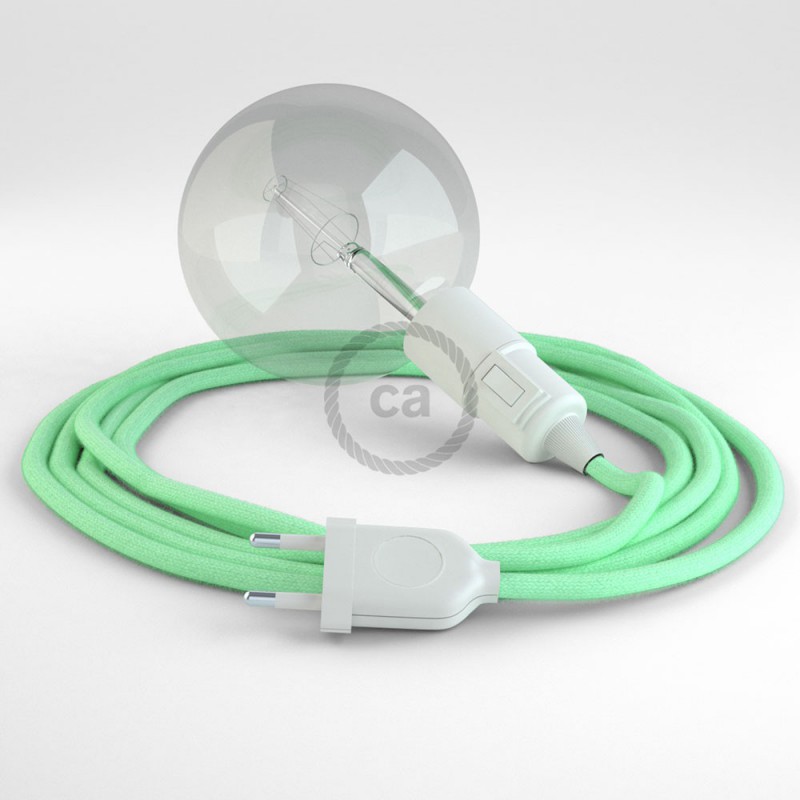 Crea tu Snake Algodón Leche y Menta RC34 y trae la luz donde tu quieras.