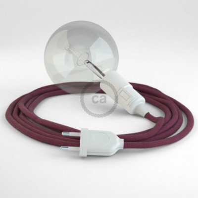 Crea tu Snake Algodón Rojo Violeta RC32 y trae la luz donde tu quieras.