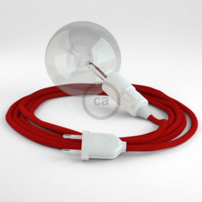 Crea tu Snake Algodón Rojo Fuego RC35 y trae la luz donde tu quieras.