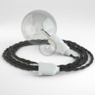 Crea tu Snake Efecto Seda Gris Oscuro TM26 y trae la luz donde tu quieras.