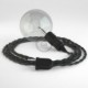 Crea tu Snake Efecto Seda Gris Oscuro TM26 y trae la luz donde tu quieras.