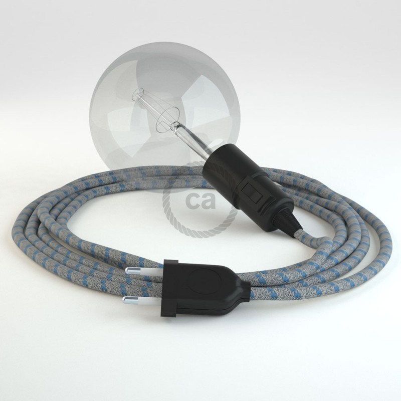 Crea tu Snake Stripes Azul Steward RD55 y trae la luz donde tu quieras.