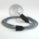 Crea tu Snake Stripes Azul Steward RD55 y trae la luz donde tu quieras.