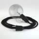 Crea tu Snake Glitter Negro RL04 y trae la luz donde tu quieras.