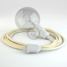 Crea tu Snake Efecto Seda Marfil RM00 y trae la luz donde tu quieras.