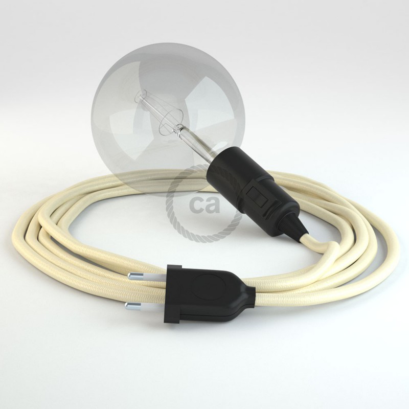 Crea tu Snake Efecto Seda Marfil RM00 y trae la luz donde tu quieras.