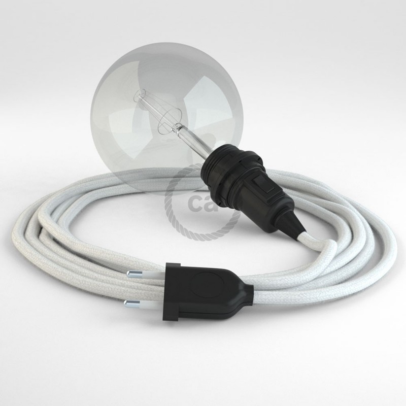 Crea tu Snake para pantalla Algodón Blanco RC01 y trae la luz donde tu quieras.