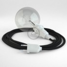 Crea tu Snake para pantalla Algodón Negro RC04 y trae la luz donde tu quieras.