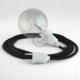 Crea tu Snake para pantalla Algodón Negro RC04 y trae la luz donde tu quieras.