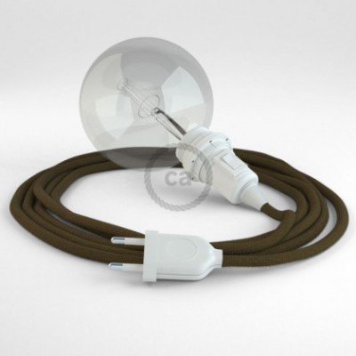 Crea tu Snake para pantalla Algodón Marrón RC13 y trae la luz donde tu quieras.