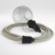 Crea tu Snake para pantalla Algodón Gris pardo RC43 y trae la luz donde tu quieras.