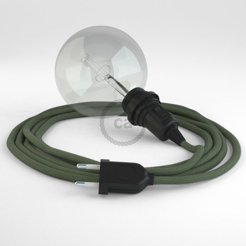 Crea tu Snake para pantalla Algodón Gris Verde RC63 y trae la luz donde tu quieras.