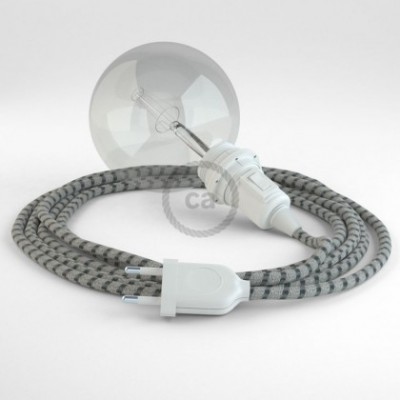 Crea tu Snake para pantalla Stripes Antracita RD54 y trae la luz donde tu quieras.