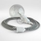 Crea tu Snake para pantalla Stripes Antracita RD54 y trae la luz donde tu quieras.