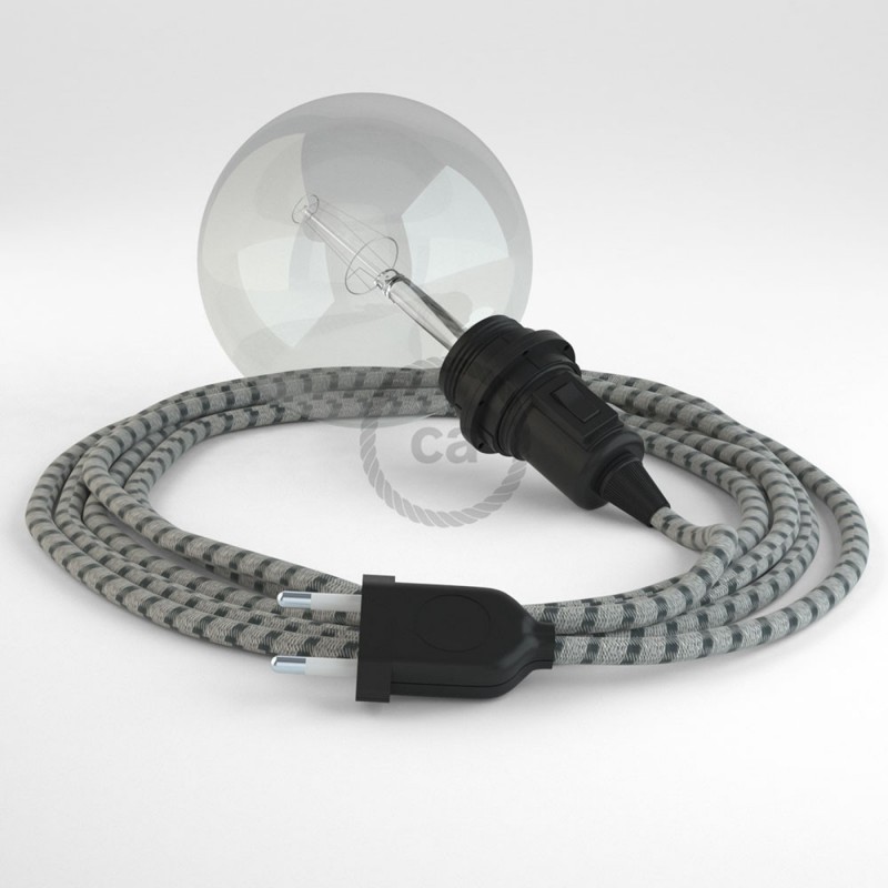 Crea tu Snake para pantalla Stripes Antracita RD54 y trae la luz donde tu quieras.