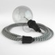 Crea tu Snake para pantalla Stripes Antracita RD54 y trae la luz donde tu quieras.