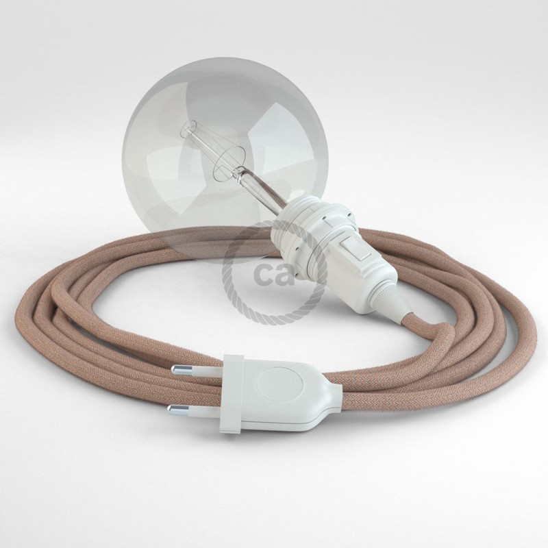 Crea tu Snake para pantalla ZigZag Rosa Antico RD71 y trae la luz donde tu quieras.