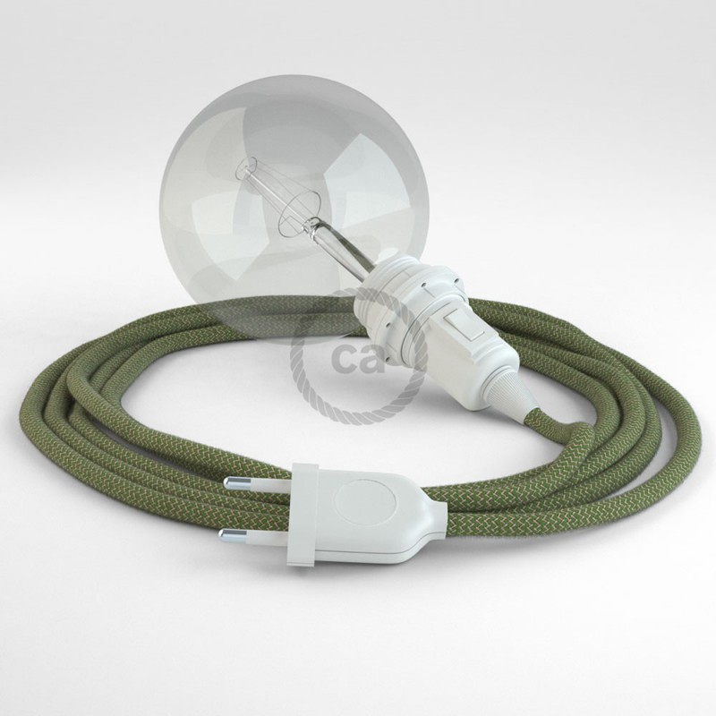 Crea tu Snake para pantalla ZigZag Verde Tomillo RD72 y trae la luz donde tu quieras.