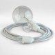 Crea tu Snake para pantalla Glitter Blanco RL01 y trae la luz donde tu quieras.