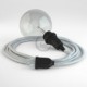 Crea tu Snake para pantalla Glitter Blanco RL01 y trae la luz donde tu quieras.