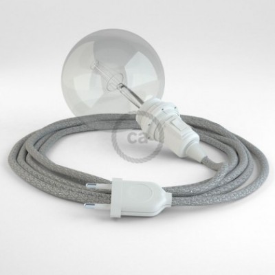 Crea tu Snake para pantalla Glitter Plateado RL02 y trae la luz donde tu quieras.