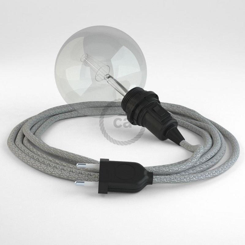 Crea tu Snake para pantalla Glitter Plateado RL02 y trae la luz donde tu quieras.