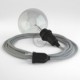 Crea tu Snake para pantalla Glitter Plateado RL02 y trae la luz donde tu quieras.