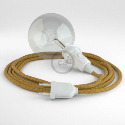 Crea tu Snake para pantalla Glitter Dorado RL05 y trae la luz donde tu quieras.