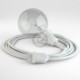Crea tu Snake para pantalla Efecto Seda Blanco RM01 y trae la luz donde tu quieras.