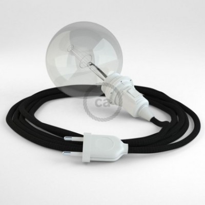 Crea tu Snake para pantalla Efecto Seda Negro RM04 y trae la luz donde tu quieras.