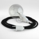 Crea tu Snake para pantalla Efecto Seda Negro RM04 y trae la luz donde tu quieras.