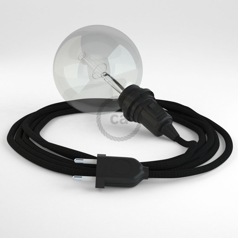 Crea tu Snake para pantalla Efecto Seda Negro RM04 y trae la luz donde tu quieras.